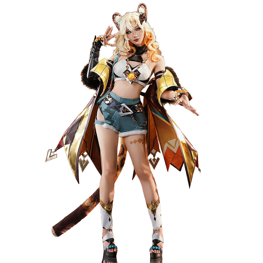【Partially Ready For Ship】【Size S-2XL】DokiDoki-SR Game Genshin Impact Cosplay Xilonen Costume Natlan