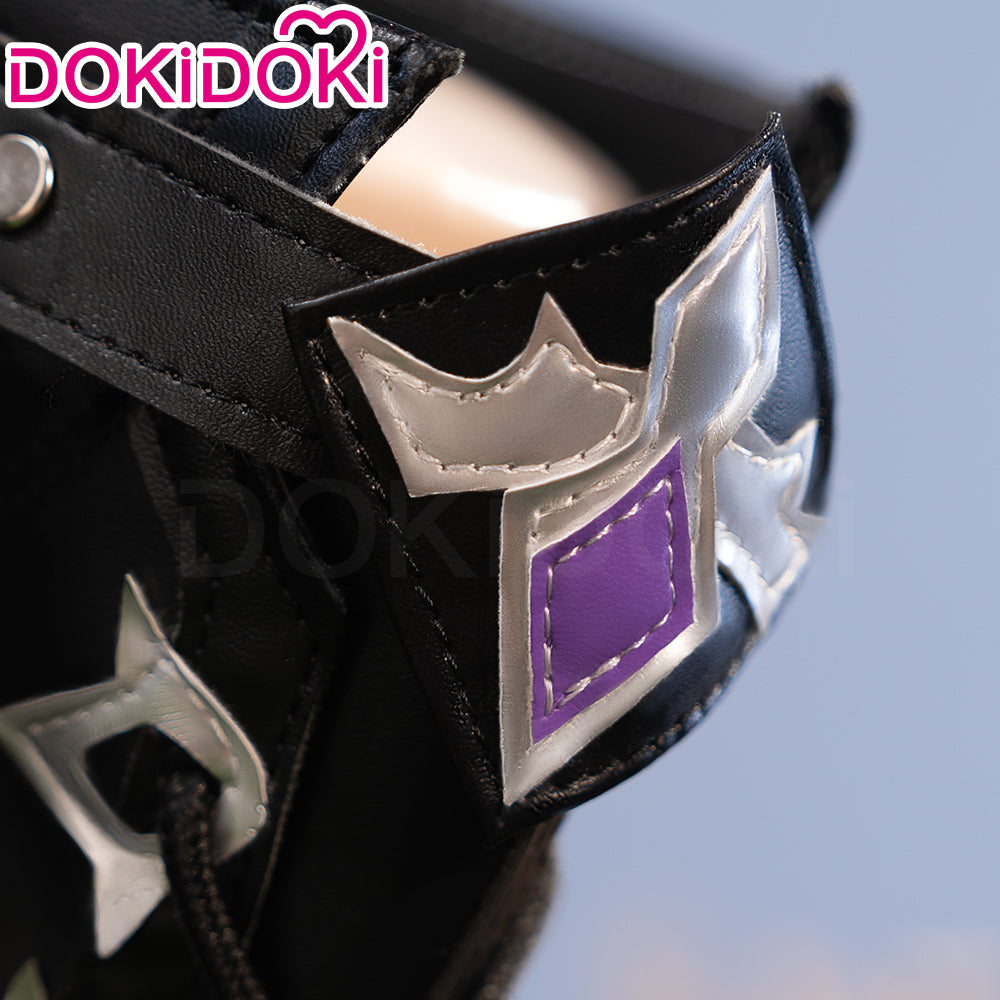 DokiDoki Game Genshin Impact Cosplay Flins Shoes Kyryll Chudomirovich Flins Song of the Welkin Moon