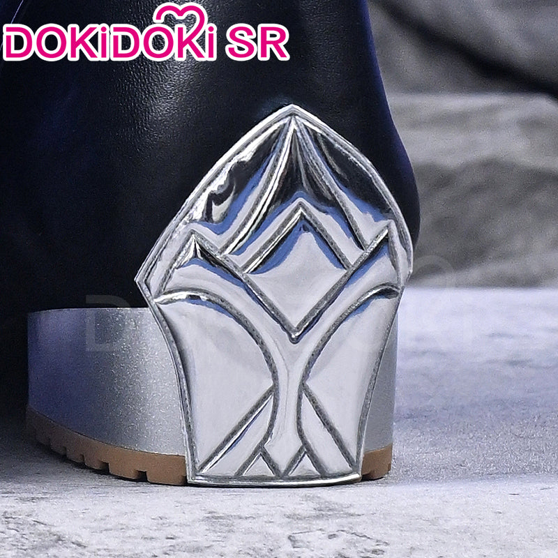 【Long Ver Ready For Ship】DokiDoki-SR Game Genshin Impact Cosplay Flins Shoes Short / Long Boots