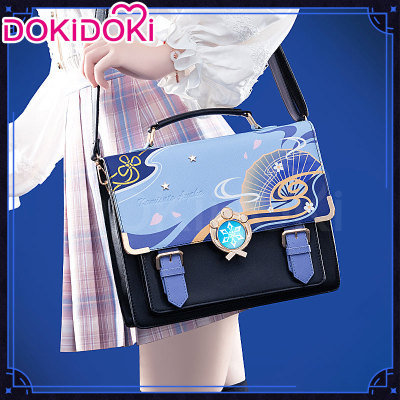 【In Stock】DokiDoki Game Genshin Impact Cosplay Kamisato Ayaka Itabag Bag Doujin Ita Bag