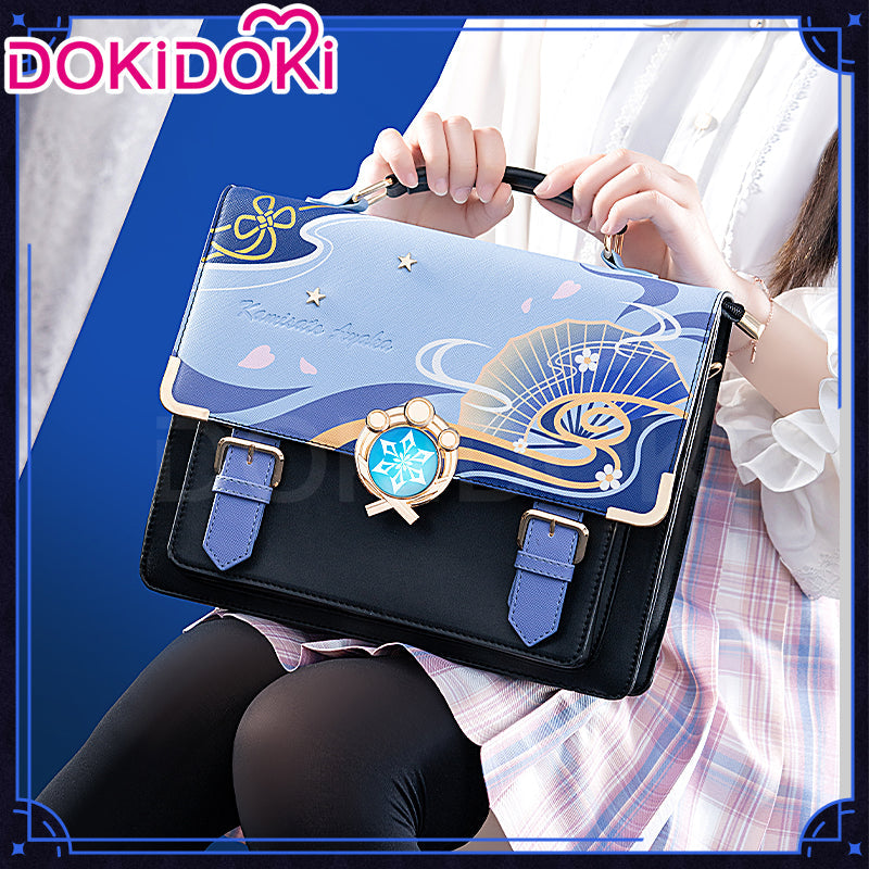 【In Stock】DokiDoki Game Genshin Impact Cosplay Kamisato Ayaka Itabag Bag Doujin Ita Bag