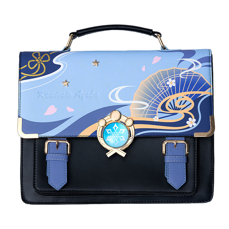 【In Stock】DokiDoki Game Genshin Impact Cosplay Kamisato Ayaka Itabag Bag Doujin Ita Bag