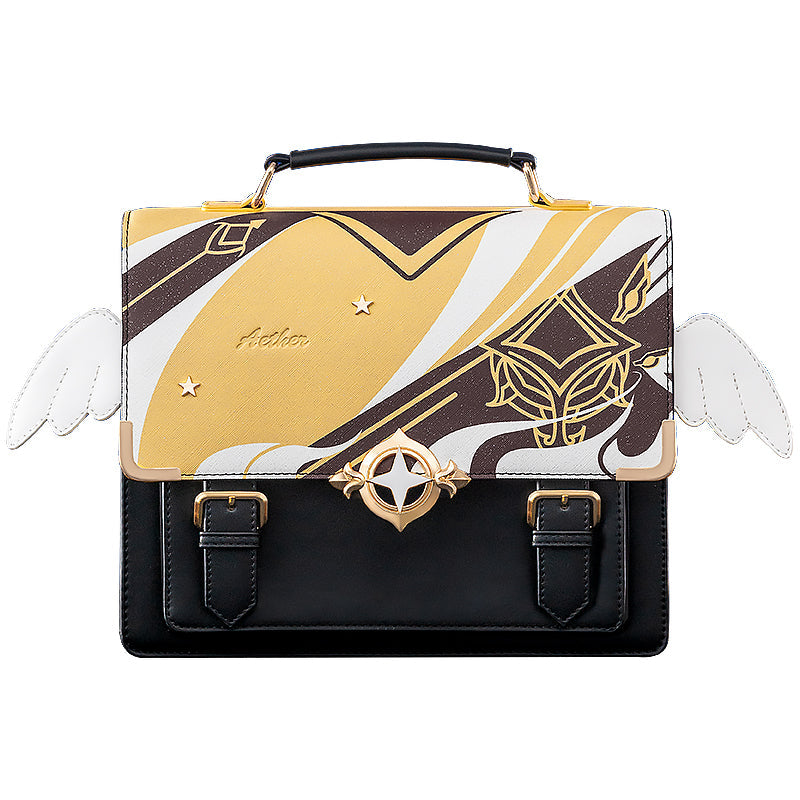 DokiDoki Game Genshin Impact Cosplay Aether Itabag Bag Doujin Ita Bag / Badge Holder