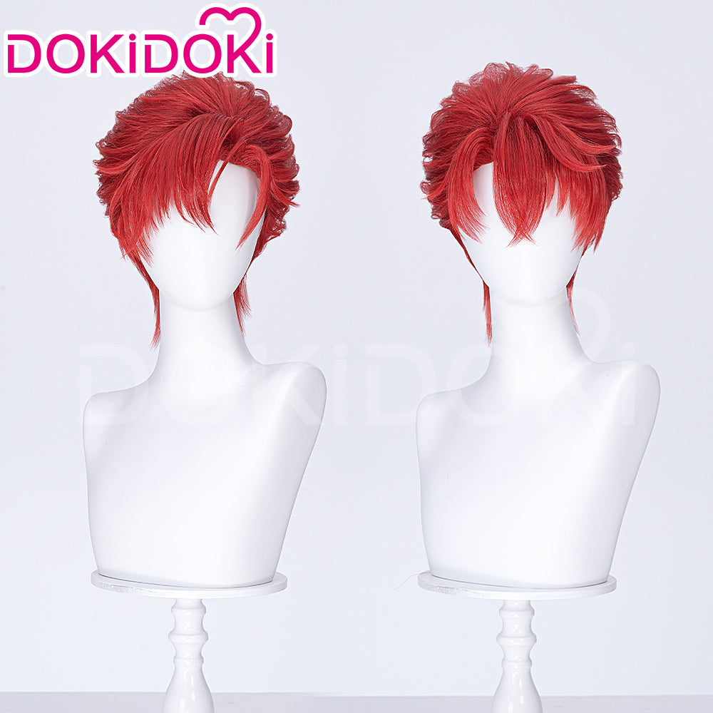 DokiDoki Game Love and Deepspace Cosplay Luke / Kieran Wig Red
