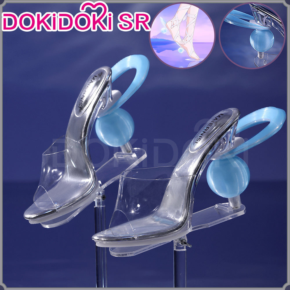 【Partially Ready For Ship】DokiDoki-SR Game Genshin Impact Cosplay Columbina Shoes Moon Maiden Song of the Welkin Moon Nod Krai