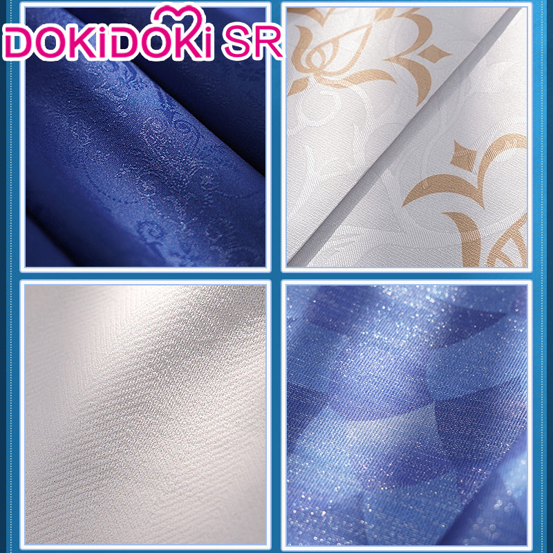 【Ready For Ship】【Size S-2XL】DokiDoki-SR Game Genshin Impact Cosplay Fontaine Furina Costume Dark Furina Focalors Halloween