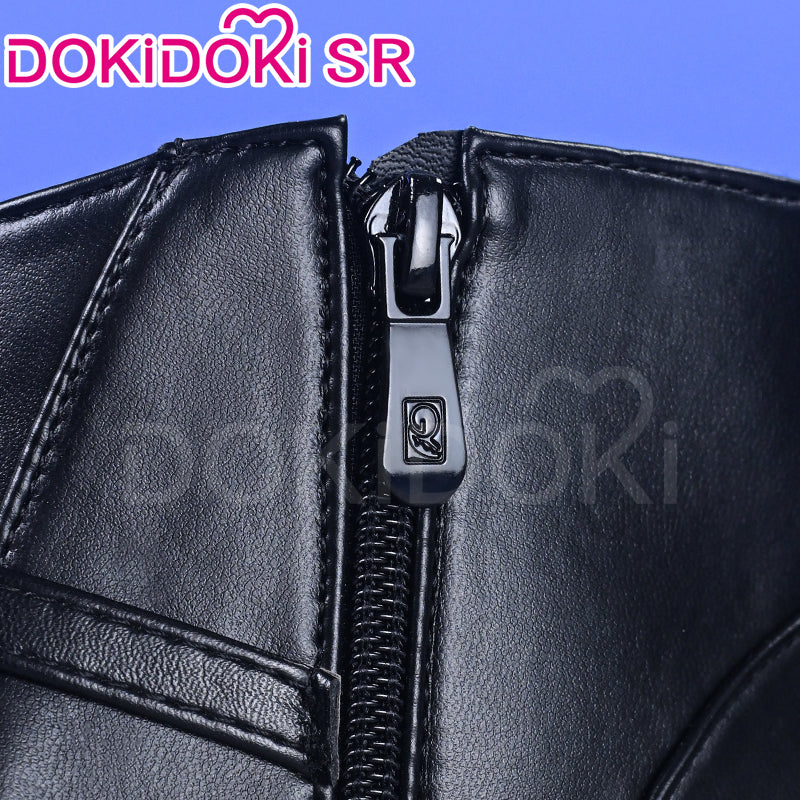 【Long Ver Ready For Ship】DokiDoki-SR Game Genshin Impact Cosplay Flins Shoes Short / Long Boots