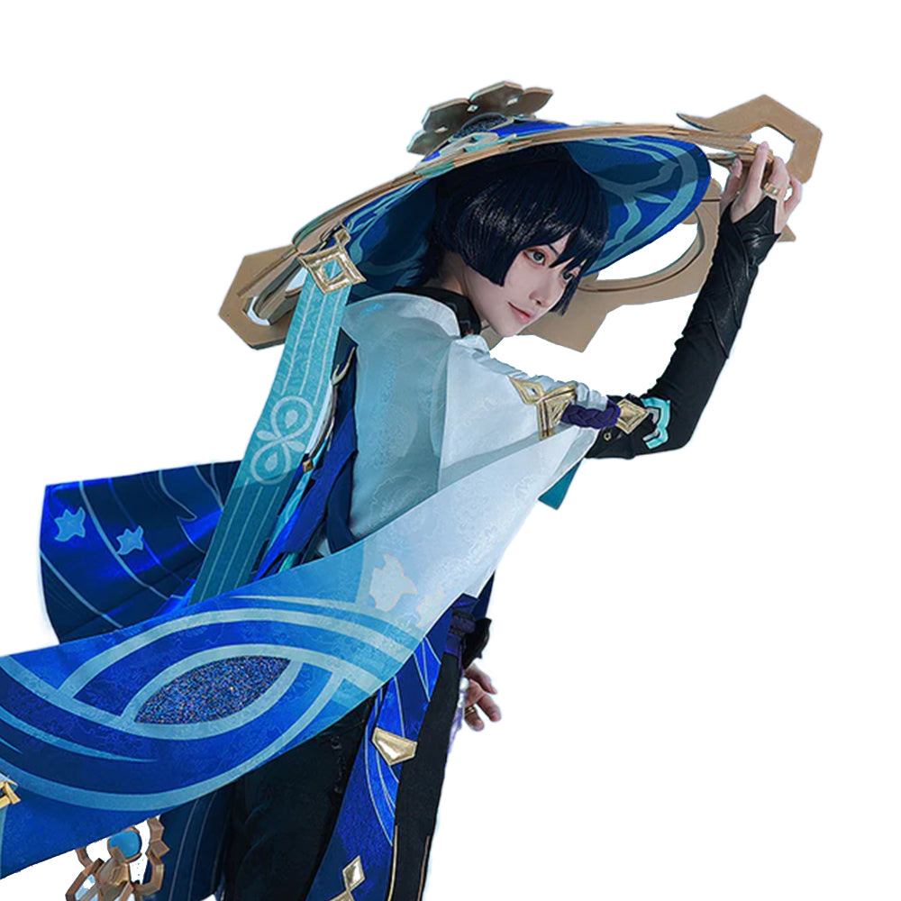 【Partially Ready For Ship】【Size S-2XL】DokiDoki-R Game Genshin Impact Cosplay Scaramouche Costume / Shoes Wanderer