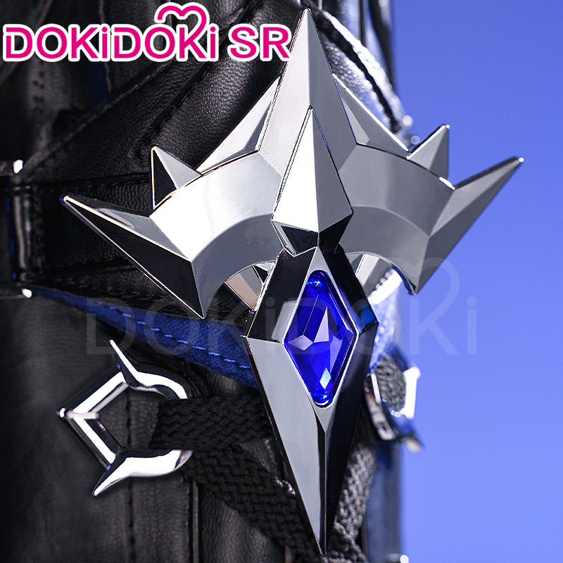【Long Ver Ready For Ship】DokiDoki-SR Game Genshin Impact Cosplay Flins Shoes Short / Long Boots
