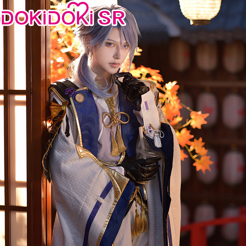 【Ready For Ship】【LAST BATCH】【Clearance Sale】DokiDoki-SR Game Genshin Impact Cosplay Kamisato Ayato Costume / Shoes