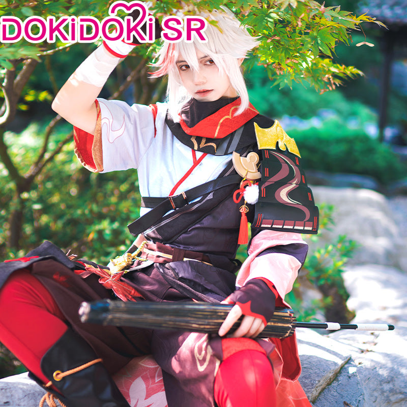 【Partially Ready For Ship】【Size S-2XL】DokiDoki-SR Game Genshin Impact Kazuha Cosplay Costume / Shoes  Men