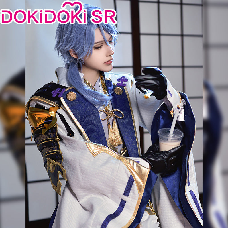 【Ready For Ship】【LAST BATCH】【Clearance Sale】DokiDoki-SR Game Genshin Impact Cosplay Kamisato Ayato Costume / Shoes