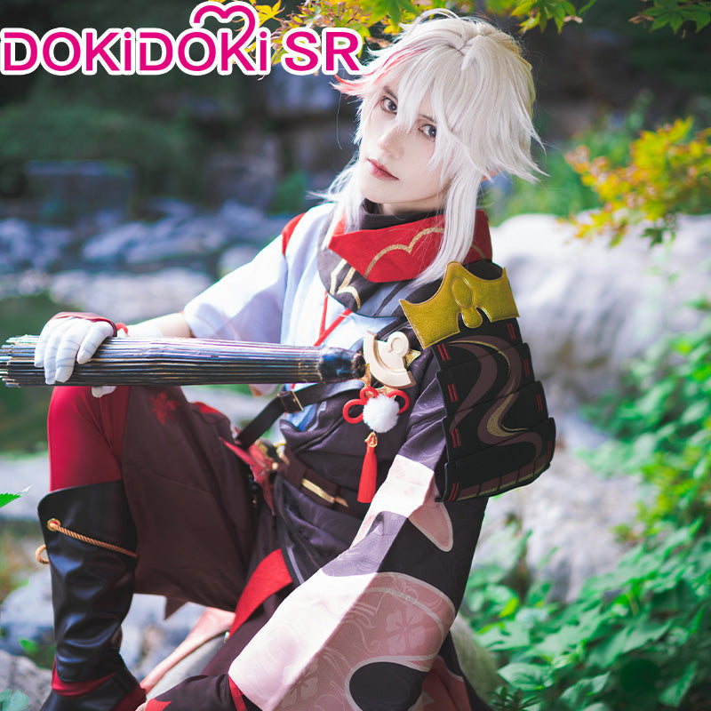 【Partially Ready For Ship】【Size S-2XL】DokiDoki-SR Game Genshin Impact Kazuha Cosplay Costume / Shoes  Men