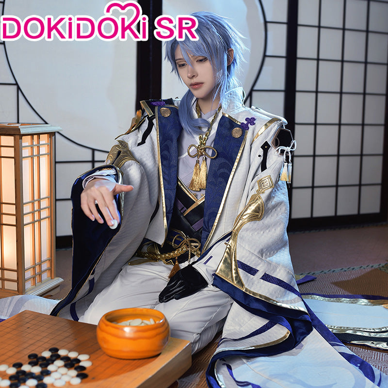 【Ready For Ship】【LAST BATCH】【Clearance Sale】DokiDoki-SR Game Genshin Impact Cosplay Kamisato Ayato Costume / Shoes