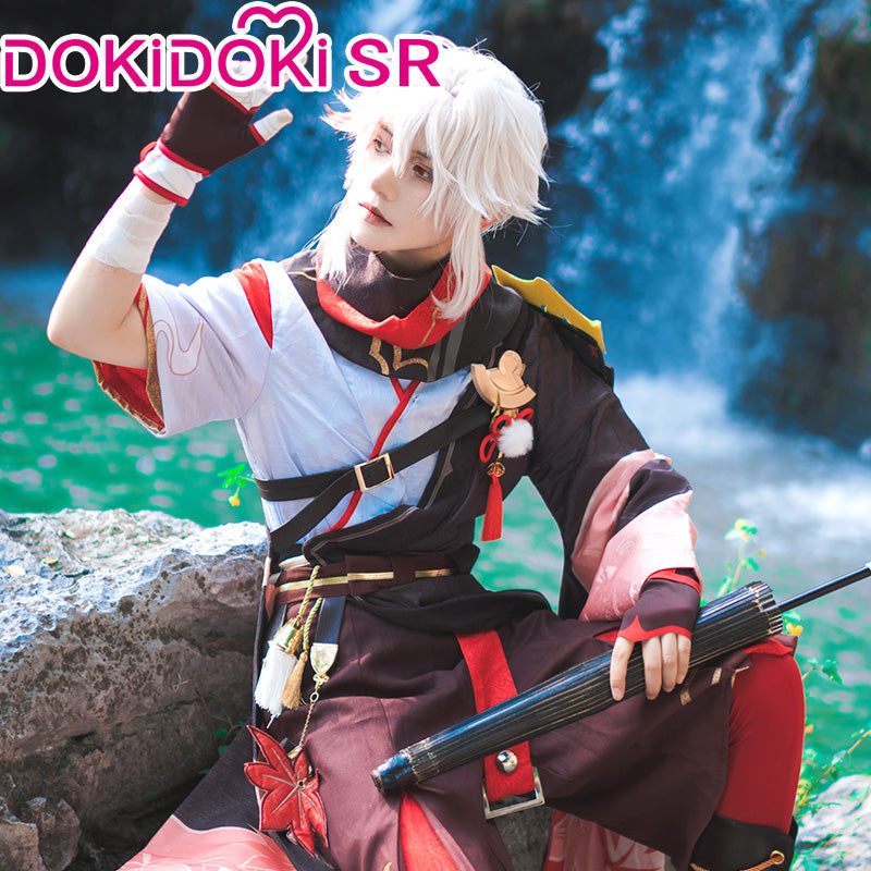 【Partially Ready For Ship】【Size S-2XL】DokiDoki-SR Game Genshin Impact Kazuha Cosplay Costume / Shoes  Men