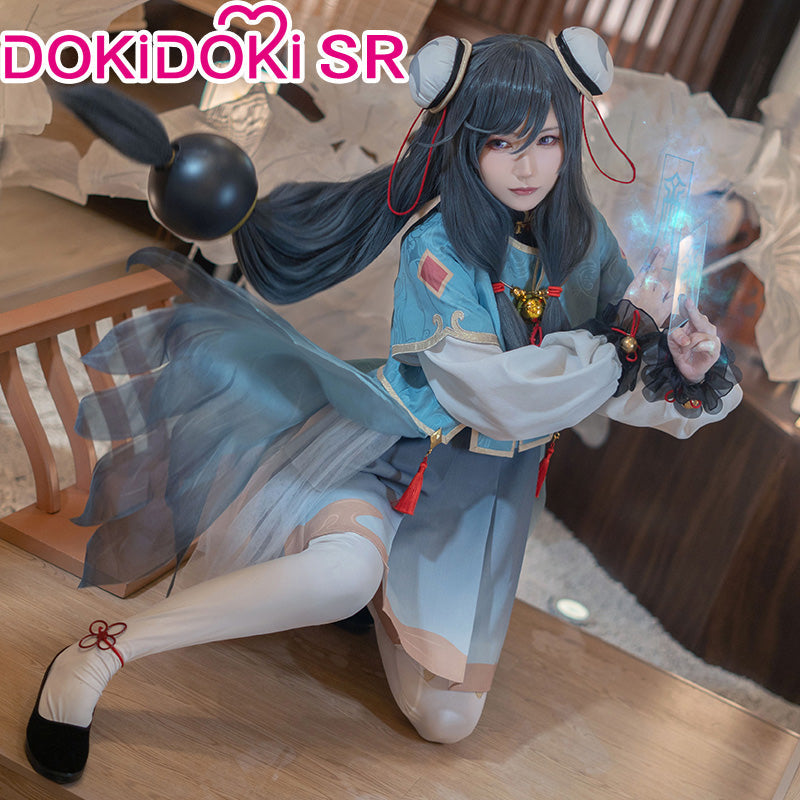 【In Stock】DokiDoki-SR Game Genshin Impact Cosplay Shenhe Costume Shen He Child Ver