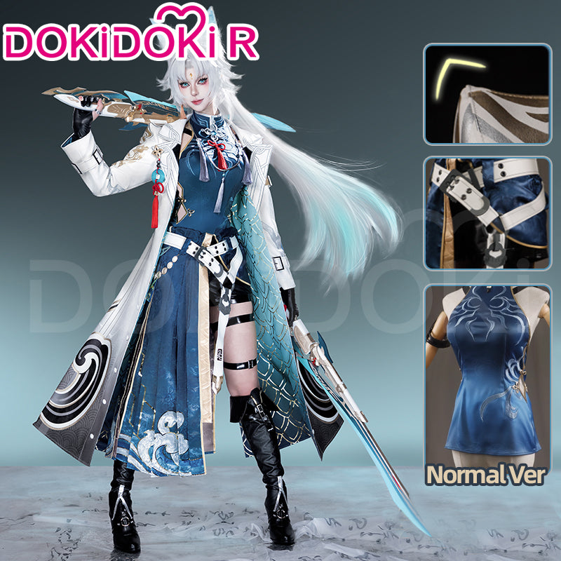 【Ready For Ship】【Size S-2XL】【Last Batch】DokiDoki-R Game Honkai: Star Rail Cosplay Feixiao Costume Fei Xiao