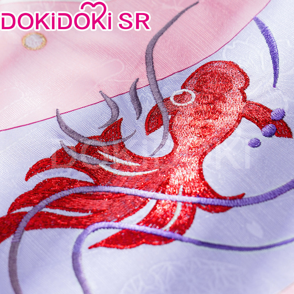 【Confirmed】$5 Deposit =10% OFF Coupon Honkai: Star Rail Cosplay Evanescia Lunar Blossoming SR Costume Size S-2XL DokiDoki