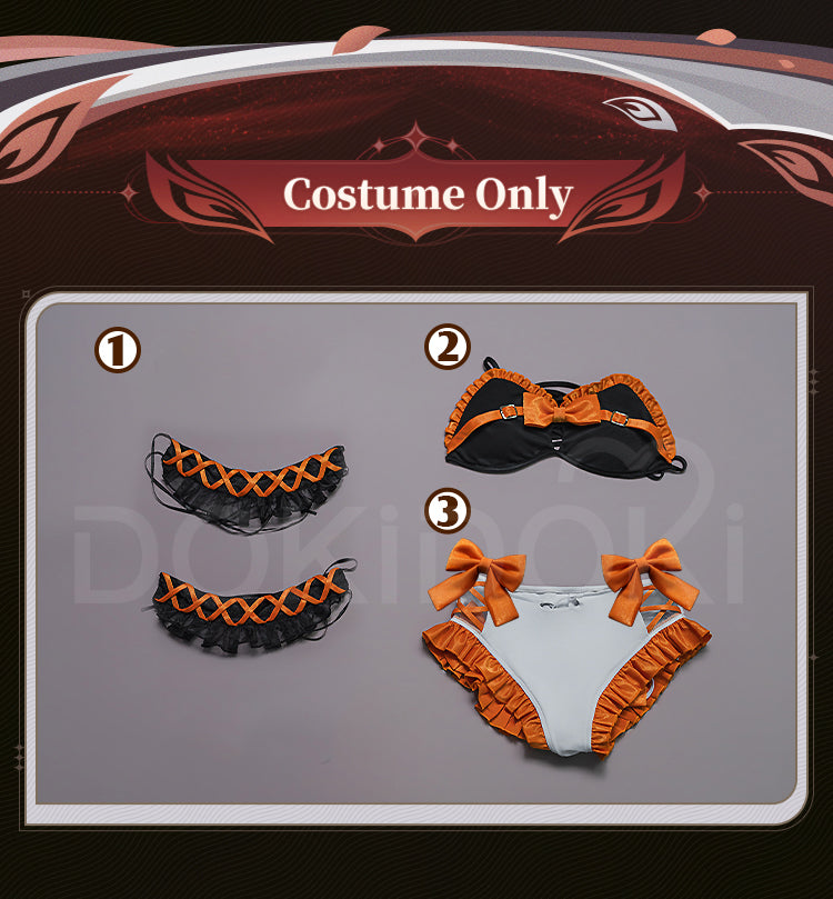 【Partial Ready For Ship】【Size S-3XL】DokiDoki-R Anime GACHIAKUTA Cosplay Amo Empool Costume SwimSuit
