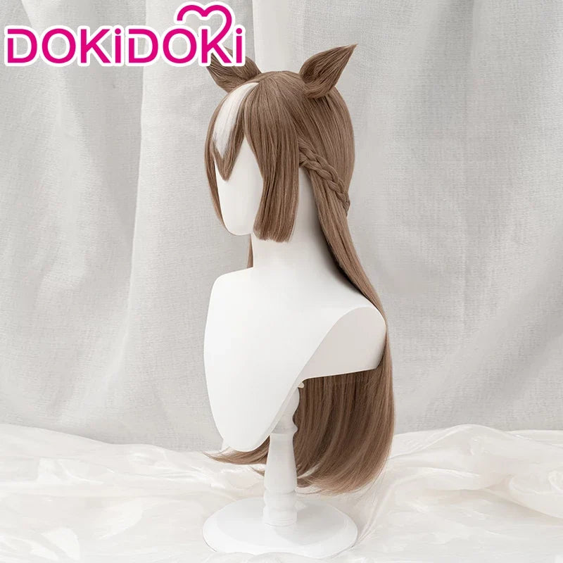 【Ready For Ship】DokiDoki Anime Cosplay Wig Long Straight Brown Hair