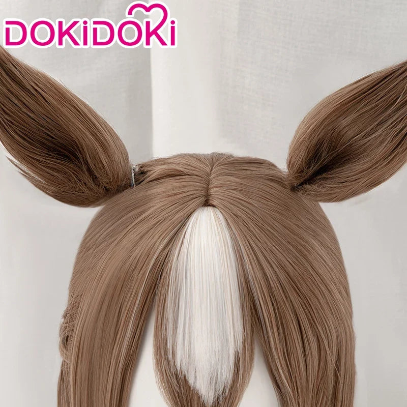 【Ready For Ship】DokiDoki Anime Cosplay Wig Long Straight Brown Hair