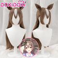 【Ready For Ship】DokiDoki Anime Cosplay Wig Long Straight Brown Hair