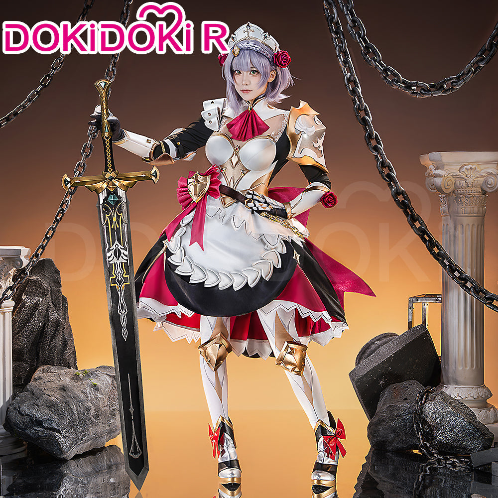 【Size S-2XL】DokiDoki-R Game Genshin Impact Cosplay Noelle Costume