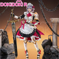 【Size S-2XL】DokiDoki-R Game Genshin Impact Cosplay Noelle Costume