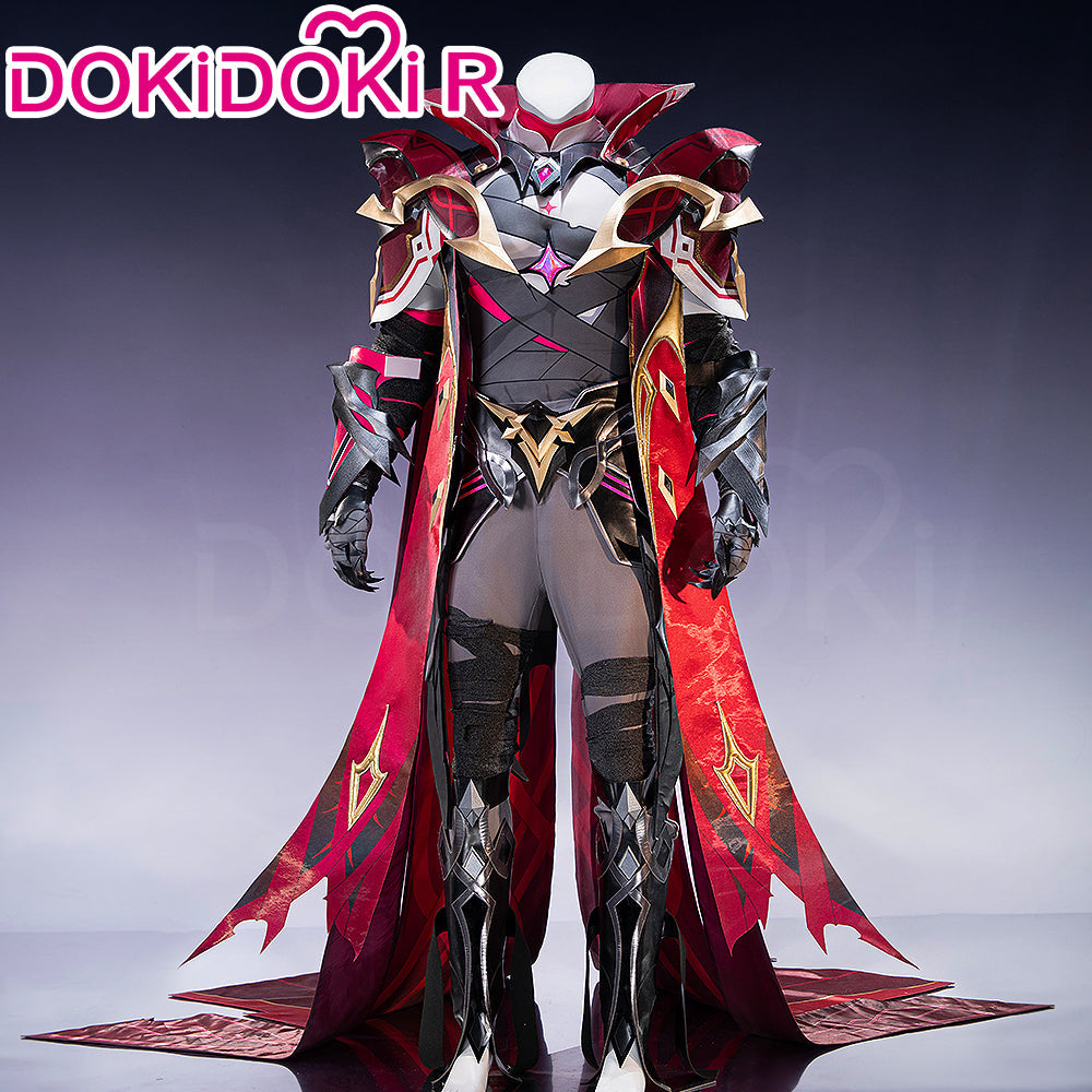 【Size XS-2XL】DokiDoki-R Game Genshin Impact Cosplay Rerir Costume Rächer of Solnari Song of the Welkin Moon NodKrai Nod Krai