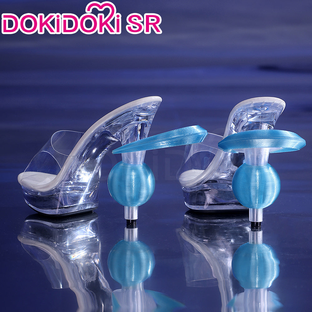 【Partially Ready For Ship】DokiDoki-SR Game Genshin Impact Cosplay Columbina Shoes Moon Maiden Song of the Welkin Moon Nod Krai