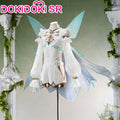 DokiDoki-SR Game Genshin Impact Cosplay Venti Costume Barbatos Anemo Sprite Little Elf