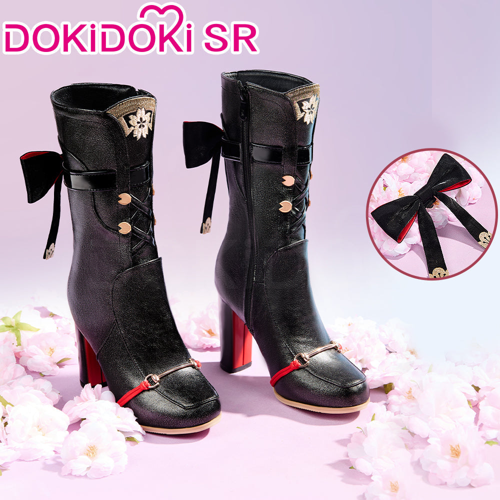 【Ready For Ship】DokiDoki-SR Game Honkai: Star Rail Cosplay Evanescia Shoes Planarcadia