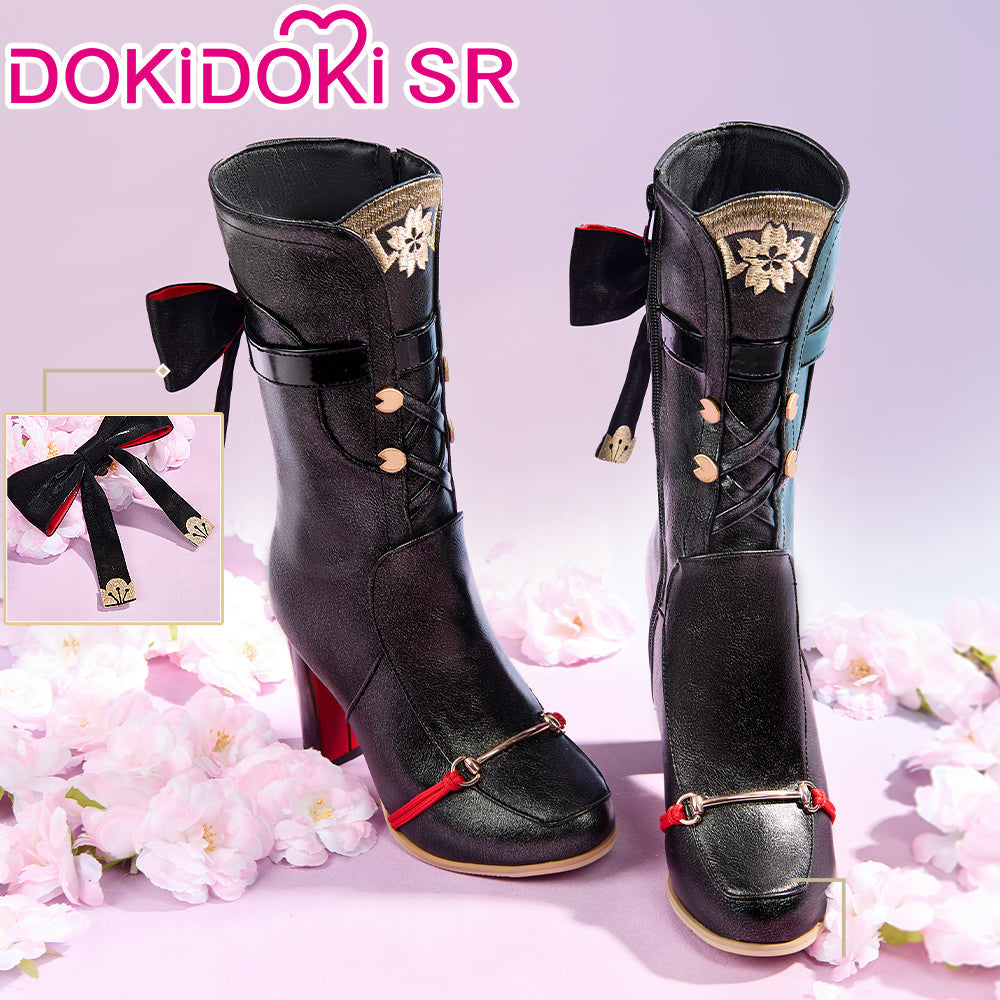 【Ready For Ship】DokiDoki-SR Game Honkai: Star Rail Cosplay Evanescia Shoes Planarcadia