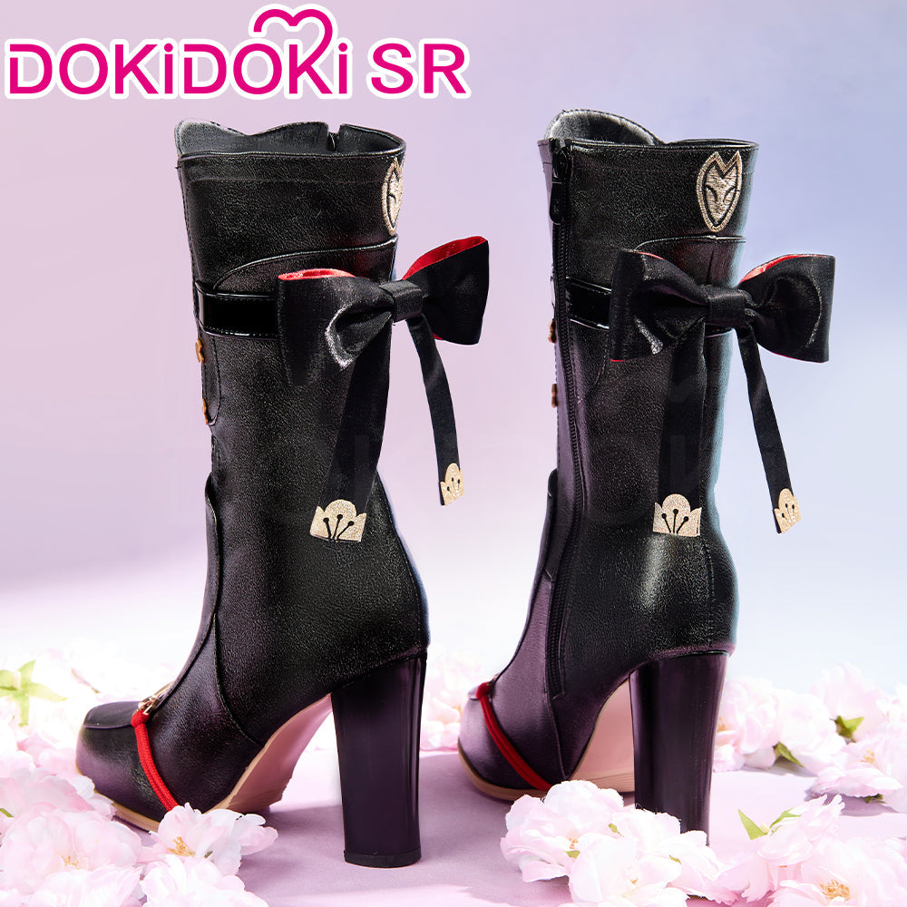 【Ready For Ship】DokiDoki-SR Game Honkai: Star Rail Cosplay Evanescia Shoes Planarcadia