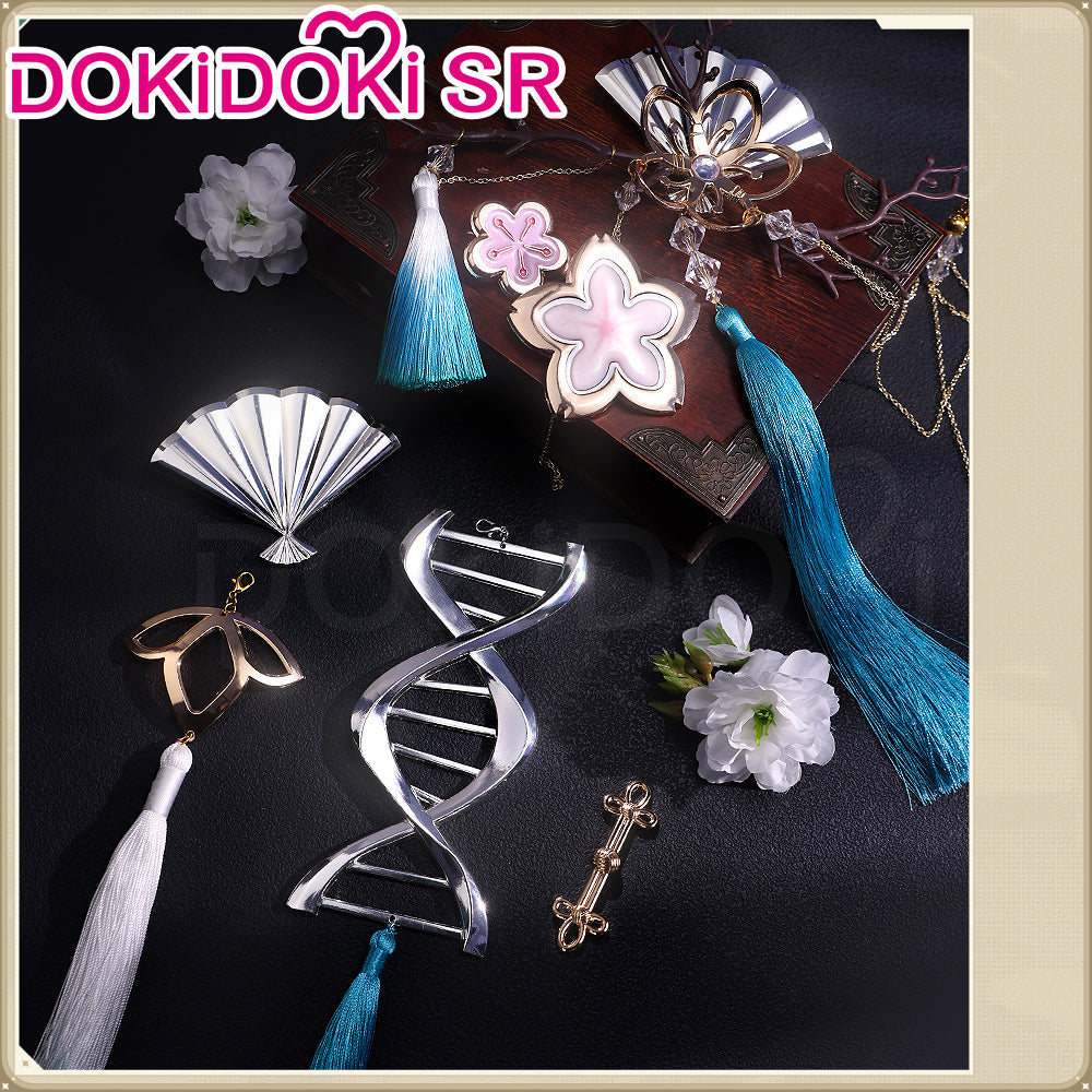 DokiDoki-SR Game Honkai: Star Rail Cosplay Ruan Mei Costume Plumfall Melody Doujin Ruanmei