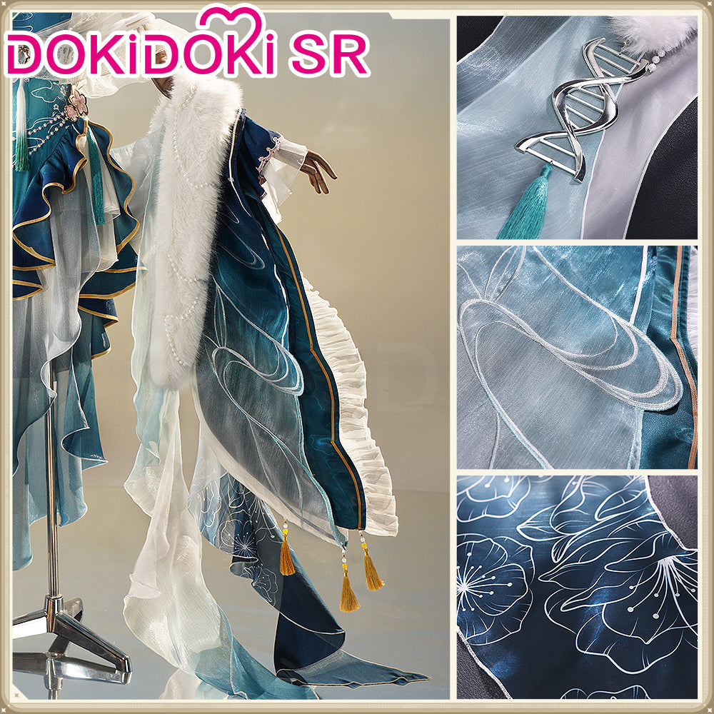 DokiDoki-SR Game Honkai: Star Rail Cosplay Ruan Mei Costume Plumfall Melody Doujin Ruanmei