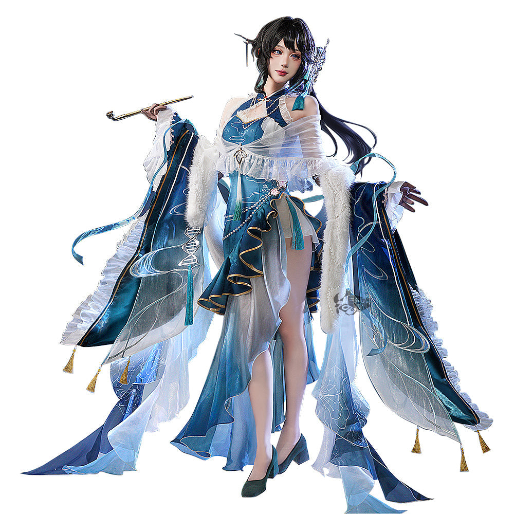 DokiDoki-SR Game Honkai: Star Rail Cosplay Ruan Mei Costume Plumfall Melody Doujin Ruanmei