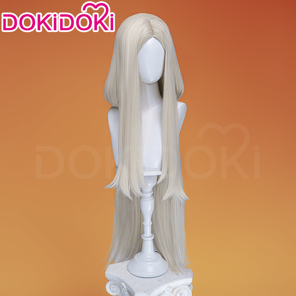 【Ready For Ship】【100 CM】DokiDoki Anime GACHIAKUTA Cosplay August Stilza Wig Long Straight Blonde Hair