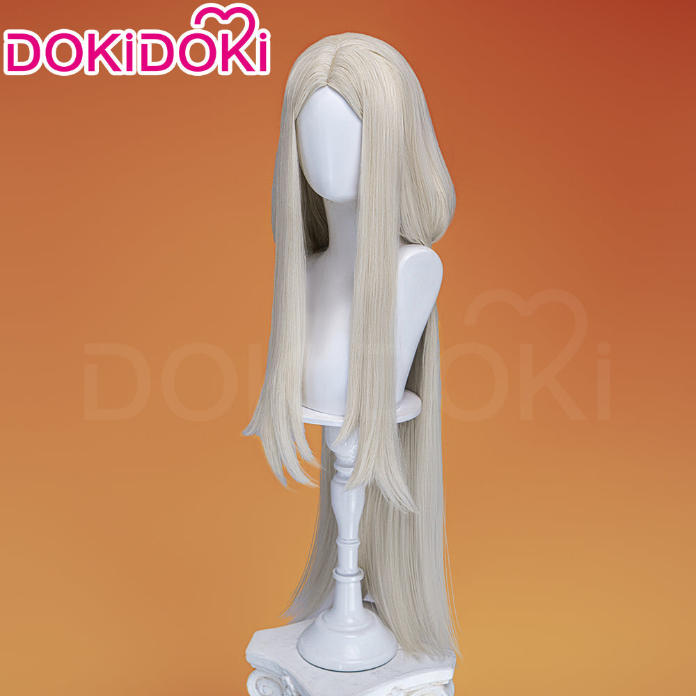 【Ready For Ship】【100 CM】DokiDoki Anime GACHIAKUTA Cosplay August Stilza Wig Long Straight Blonde Hair