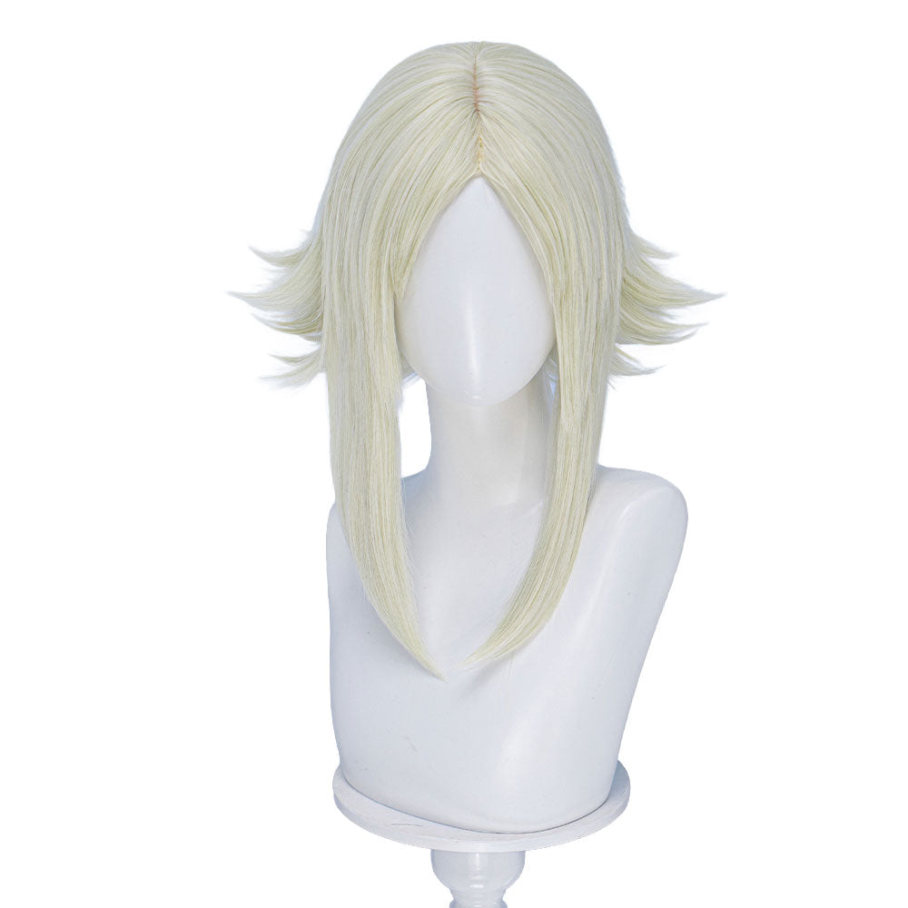 【Ready For Ship】DokiDoki Anime GACHIAKUTA Cosplay Eishia Stilza Wig Short Blonde Hair