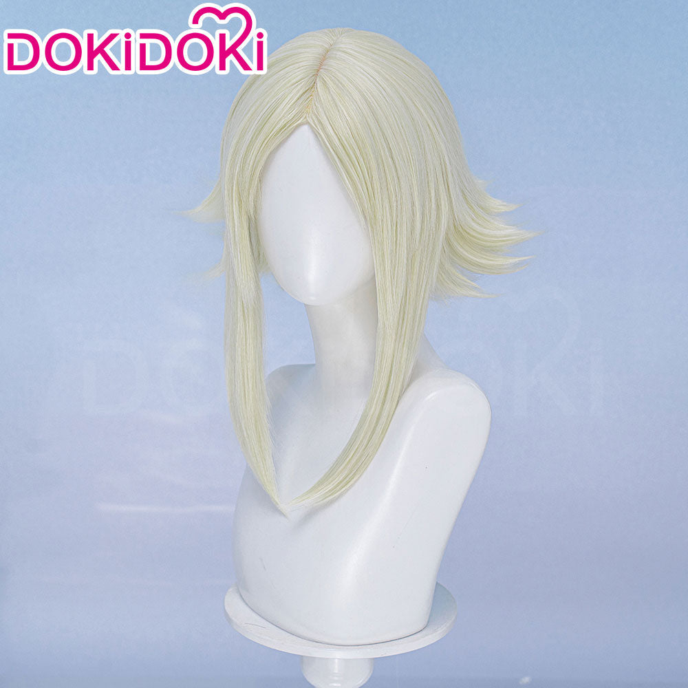 【Ready For Ship】DokiDoki Anime GACHIAKUTA Cosplay Eishia Stilza Wig Short Blonde Hair
