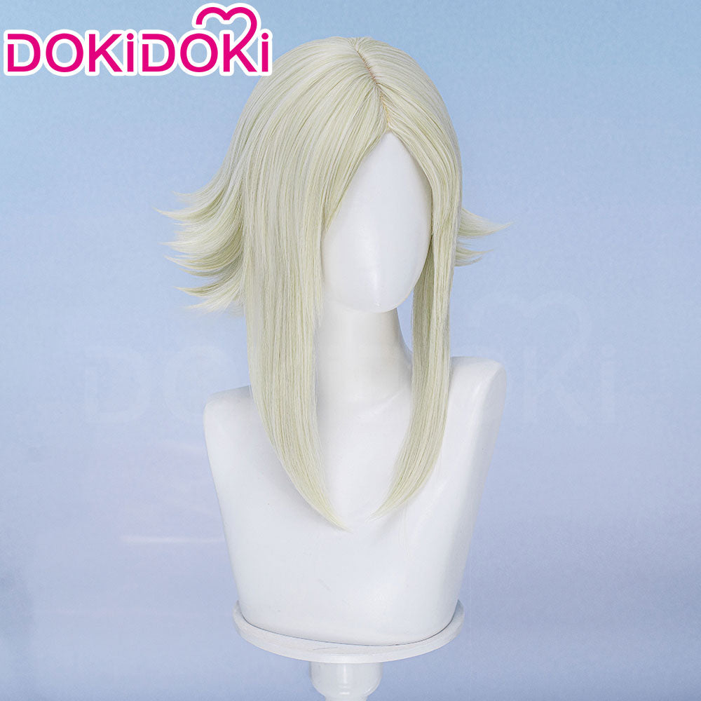 【Ready For Ship】DokiDoki Anime GACHIAKUTA Cosplay Eishia Stilza Wig Short Blonde Hair