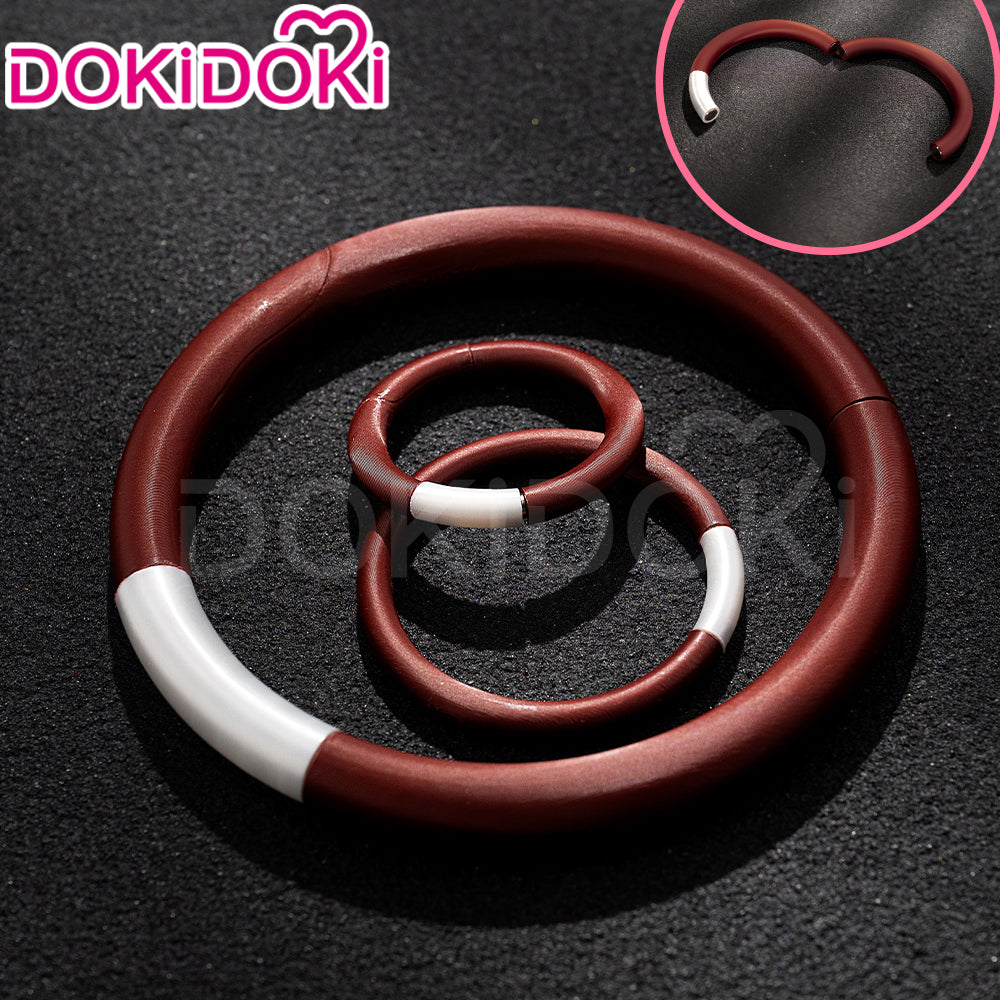 DokiDoki Anime GACHIAKUTA Cosplay Enjin / Tamsy / Rudo / Zanka / Riyo / Follo / Prop Collar / Bangle