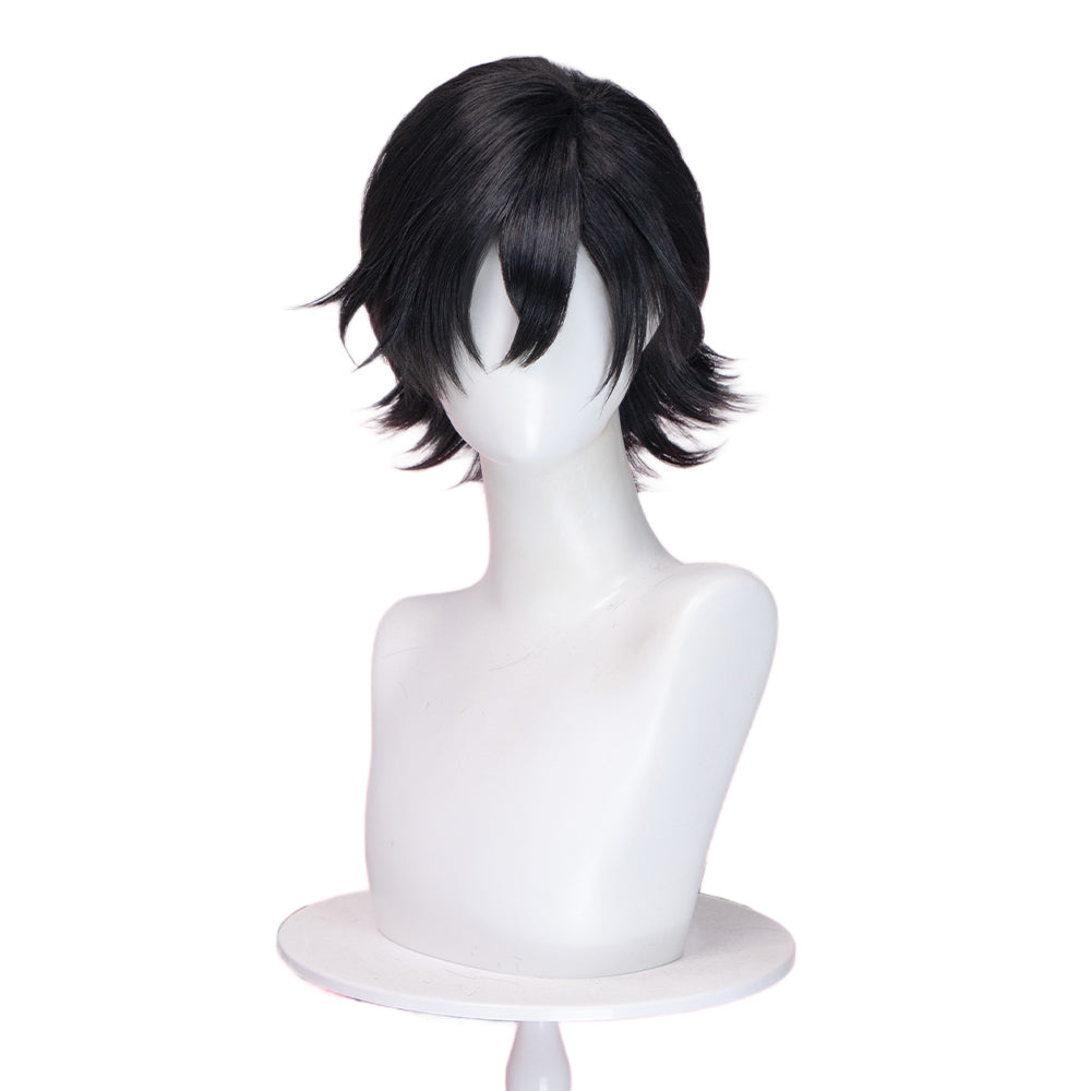 【Ready For Ship】DokiDoki Anime GACHIAKUTA Cosplay Follo Tunito Wig Short Black Hair