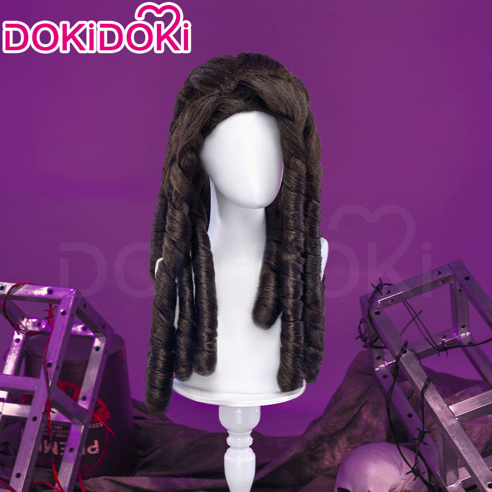 DokiDoki Anime GACHIAKUTA Cosplay Jabber Wonger Wig Long Black Hair Multiple Braids