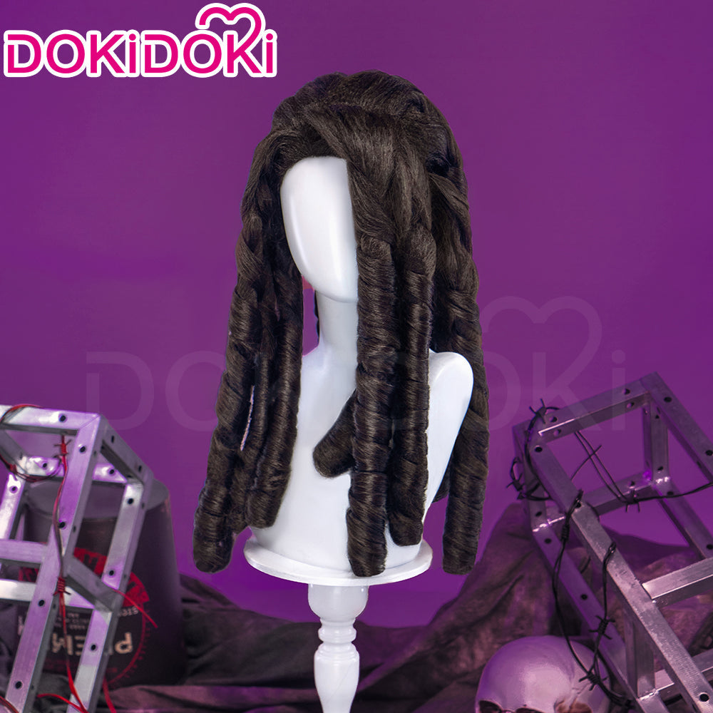 DokiDoki Anime GACHIAKUTA Cosplay Jabber Wonger Wig Long Black Hair Multiple Braids