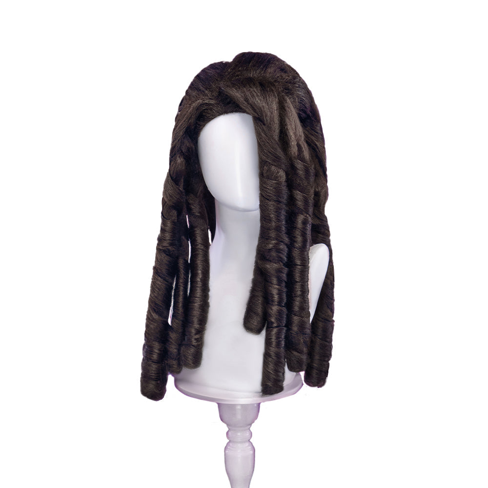 DokiDoki Anime GACHIAKUTA Cosplay Jabber Wonger Wig Long Black Hair Multiple Braids