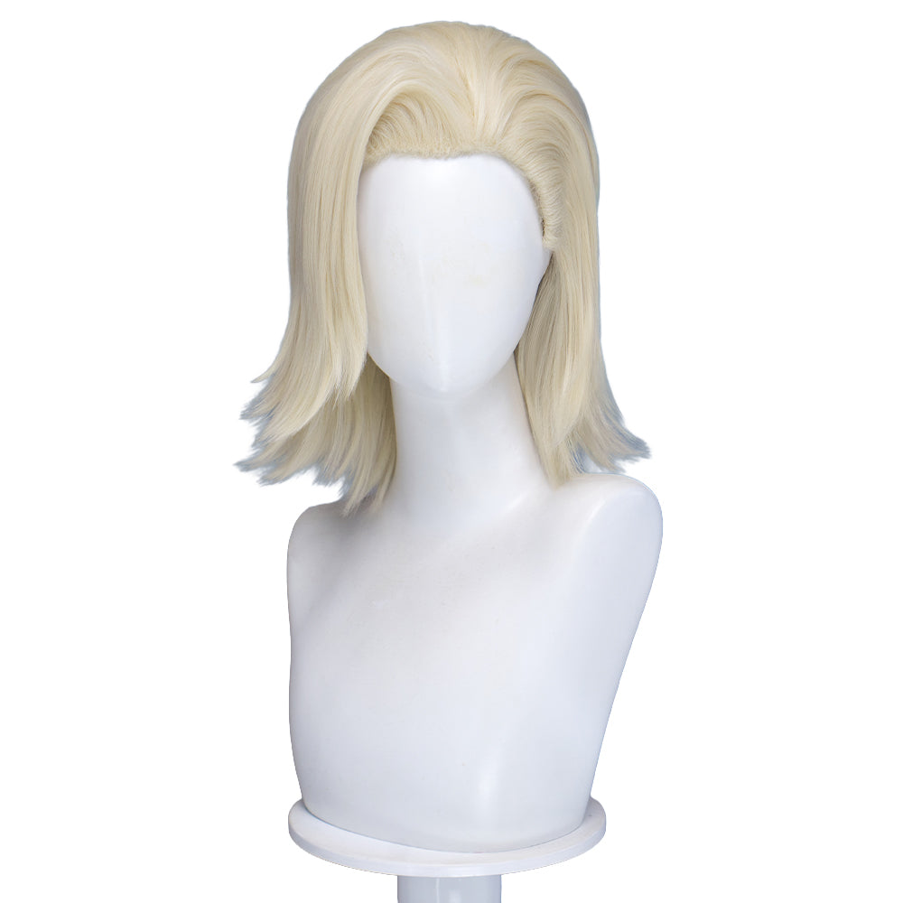 DokiDoki Anime Manga GACHIAKUTA Cosplay Gris Rubion Wig Short Blonde Hair
