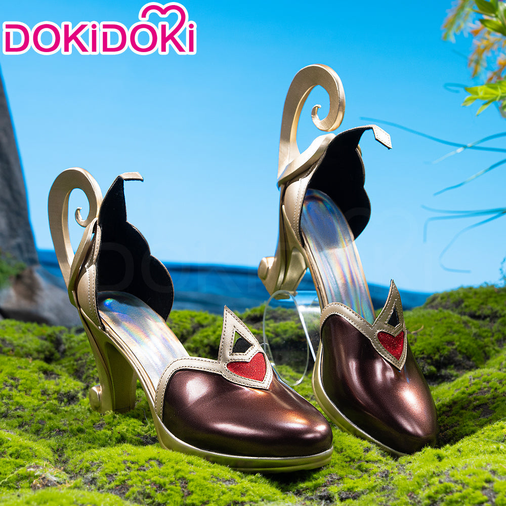 DokiDoki Game Genshin Impact Cosplay Alice Shoes Song of the Welkin Moon “ A ” Nod Krai