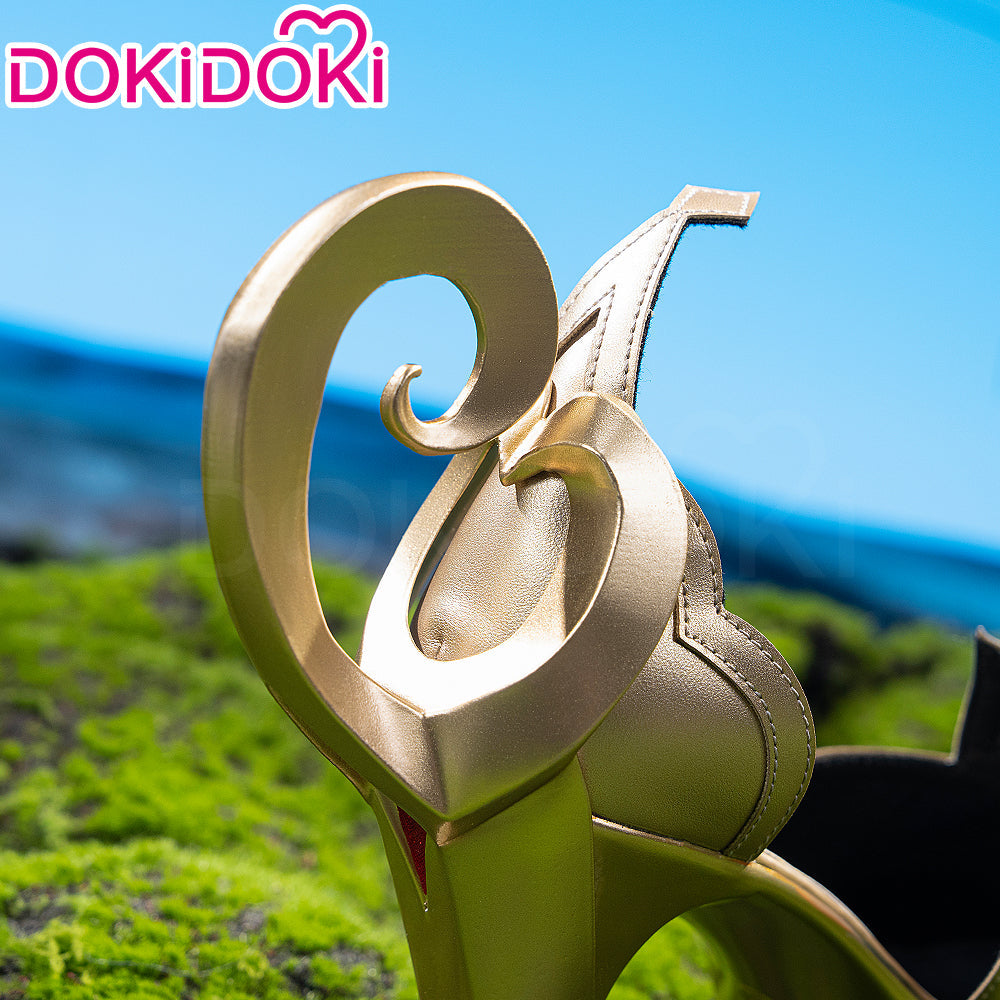 DokiDoki Game Genshin Impact Cosplay Alice Shoes Song of the Welkin Moon “ A ” Nod Krai